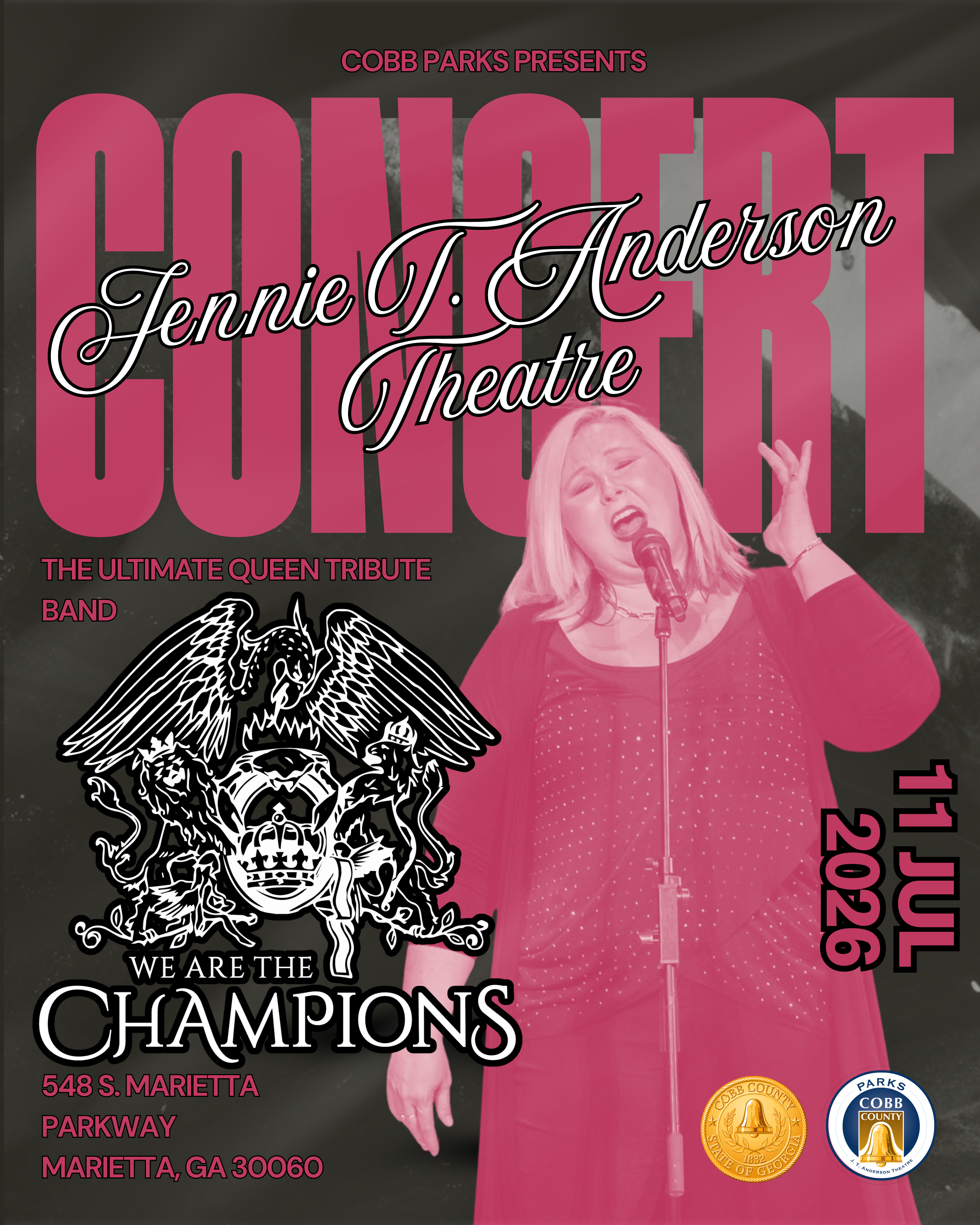 We Are the Champions: The Ultimate Queen Tribute Band | Cobb